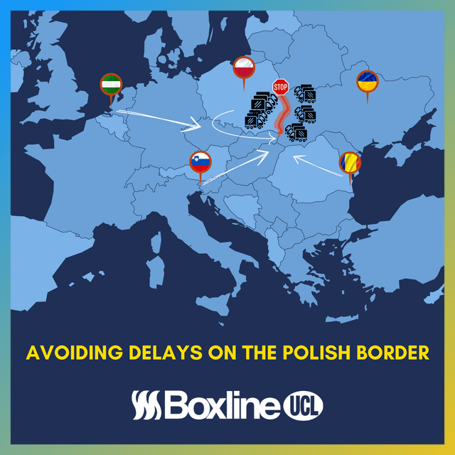 Avoiding delays at the Polish border